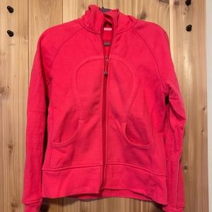 Lululemon hot pink scuba hoodie